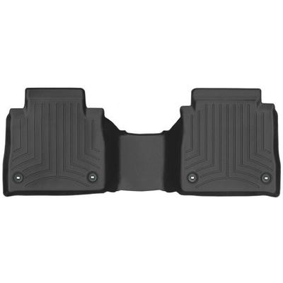 Weathertech Floor Mats Made of Rubberized Thermoplastic Polyolefins Black Molded Liner FloorLiner Series, Second Row, 4413952
