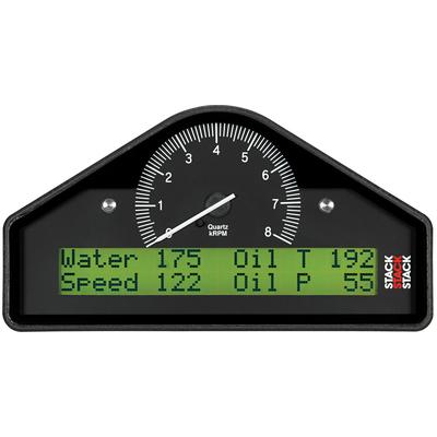 Autometer Dash Display Race Pre-Configured Series, nan, 1-year limited warranty ST8100-A