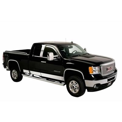 Putco Rocker Panel Trim Stainless Steel Chrome, Lifetime limited warranty 9751207GM