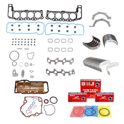 DNJ Piston Ring Set, 1 year or 12,000-mile limited warranty RRK1101