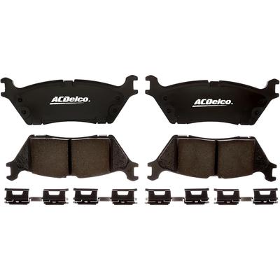 AC Delco Brake Pad Set Gold Series, Rear, 24-months or unlimited mile limited warranty 17D1790SDH