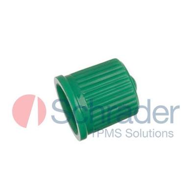Schrader Valve Stem Cap Plastic Green, nan, Not Applicable 20795