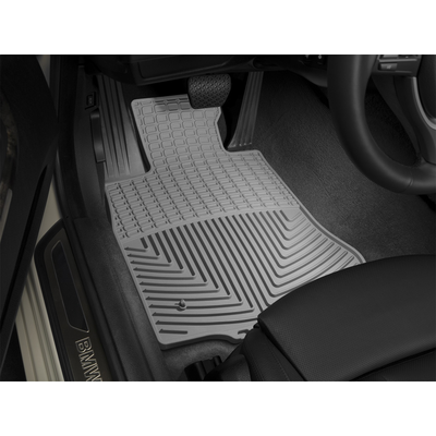 Weathertech Rubber Floor Kit Thermoplastic Gray, Front & Rear, Lifetime limited warranty MB V251 G