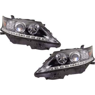 Replacement Headlight OE Replacement, Driver & Passenger Side, 1-year unlimited-mileage warranty SET-RL10010025Q