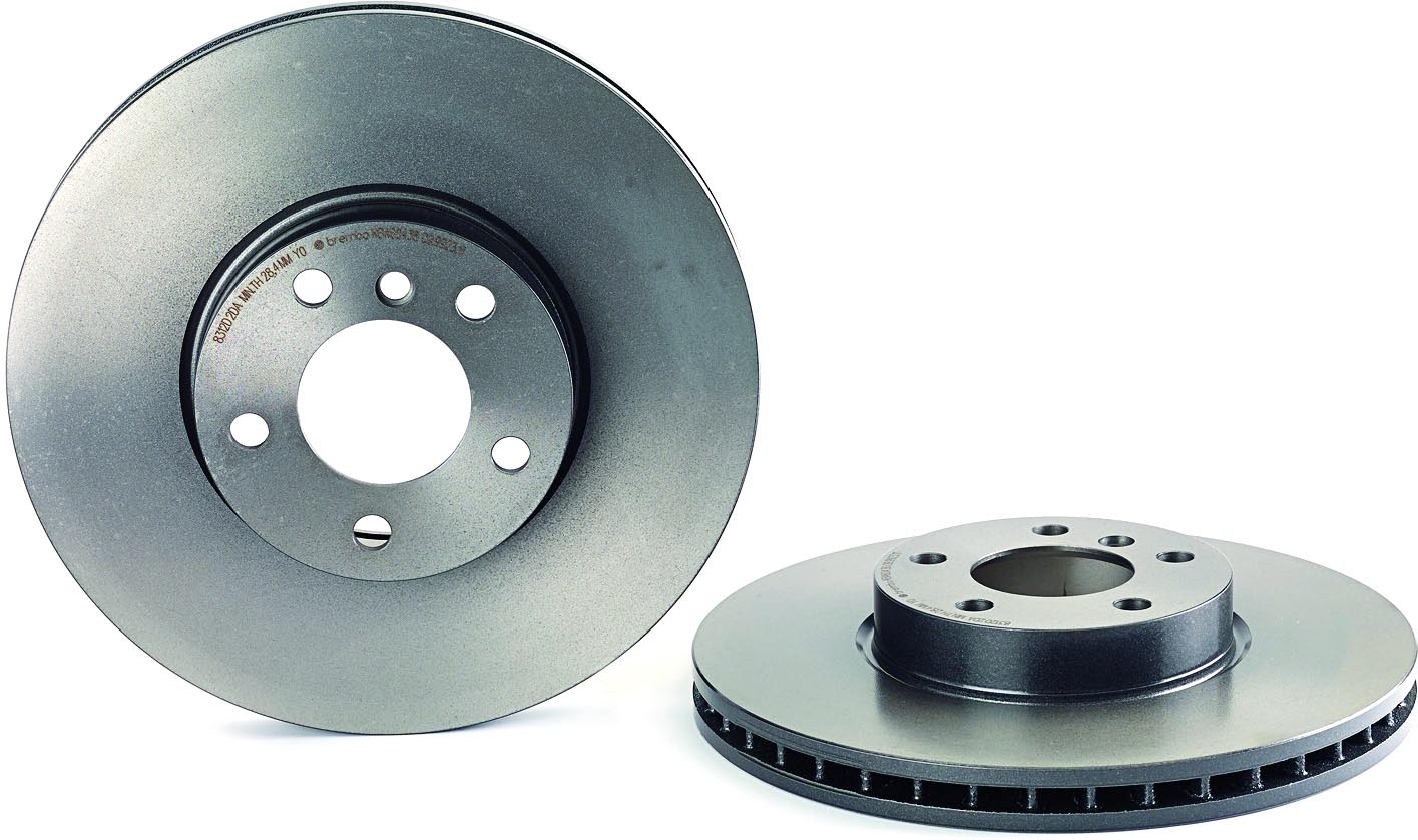 Brembo Brake Disc PRIME Series, Front, Driver or Passenger Side, 2-year limited warranty 09.9923.11