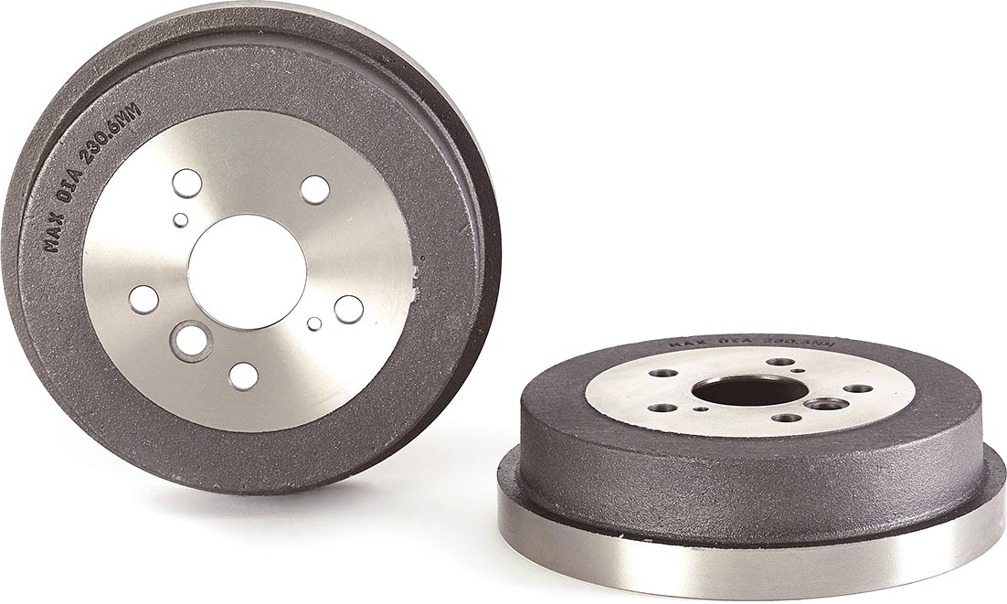 Brembo Brake Drum, Rear, Driver or Passenger Side, 2-year limited warranty 14.5816.10