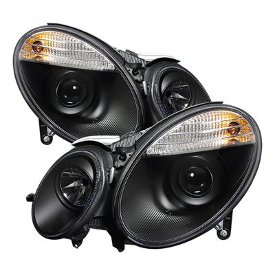 Spyder Headlight Clear Lens, Black Interior Signature Series, Driver & Passenger Side, 1-year limited warranty 5042194