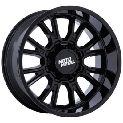 Moto Metal Wheel Aluminum Gloss Black, Lifetime Structural Limited Warranty With 1 Year On Finish MO810BX18908801