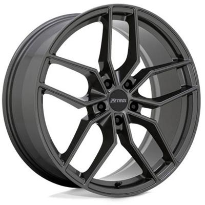 Petrol Wheel Aluminum Gunmetal, 1 Year Limited Warranty 1780P5C405108G72