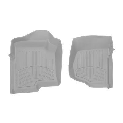 Weathertech Floor Mats Made of Rubberized Thermoplastic Elastomer Gray Molded Liner FloorLiner Series, Front Row, 4618151IM