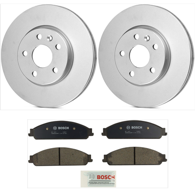 Bosch Brake Disc and Pad Kit, Front, 1-year limited warranty KIT-BS42624-073