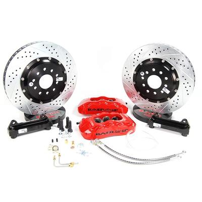 Baer Brakes Big Brake Kit Red Powdercoat Caliper Pro Series, Front, 1 Year Limited Warranty 4011000R