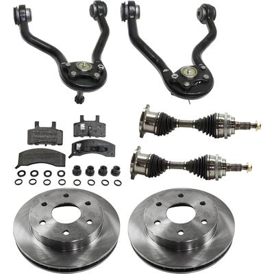 JC Whitney Axle Assembly, Front, Driver & Passenger Side, 1-year unlimited-mileage warranty KIT-J061522-044