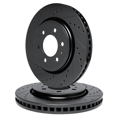 R1 Concepts Brake Disc eLINE Black Series, Rear, 1 Year Limited Warranty WHPN1-48065