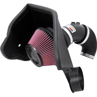 K&N Cold Air Intake Black With Tube 69 Series Typhoon Series, 10-year or 1 million-mile limited warranty 69-5302TTK