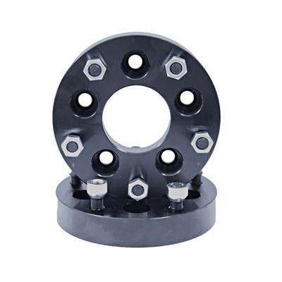 Rugged Ridge Wheel Spacer Aluminum Powdercoated Black, 5-year limited warranty 15201.04