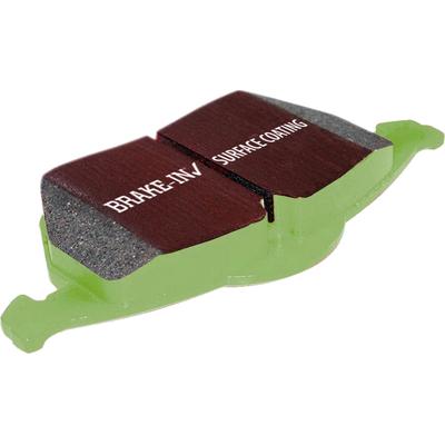 EBC Brake Pad Set Greenstuff 2000 Aramid Fiber Sport, Rear, 12-month or 10,000-mile limited warranty excluding wear & tear race use DP21338