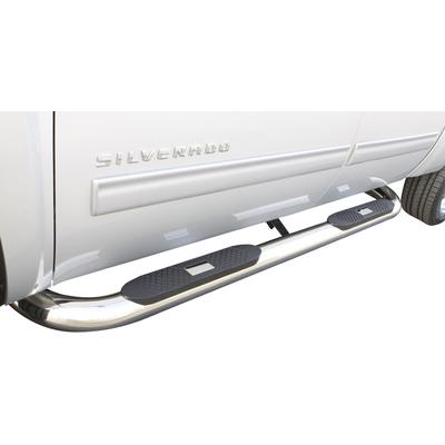 Lund Nerf Bars Stainless Steel Polished 4 in. Oval Curved Series, Lifetime limited warranty 23284781