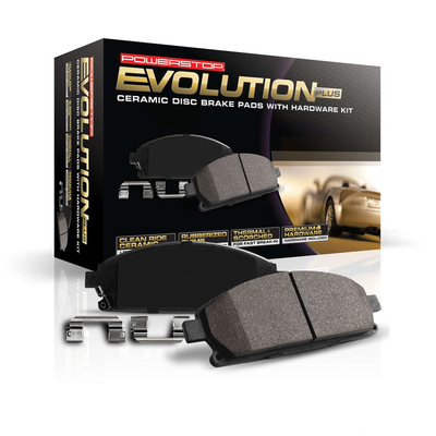 Powerstop Brake Pad Set Z17 Evolution Plus Ceramic, Front, 90-day / 3000-mile limited warranty 17-451