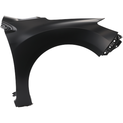 Replacement Fender Steel Primed, Front, Passenger Side, 1-year unlimited-mileage warranty REPS220151