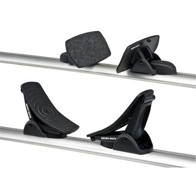Rhino-Rack Canoe/Kayak Rack Black Rear Loading Nautic Series, 5-year limited warranty 581