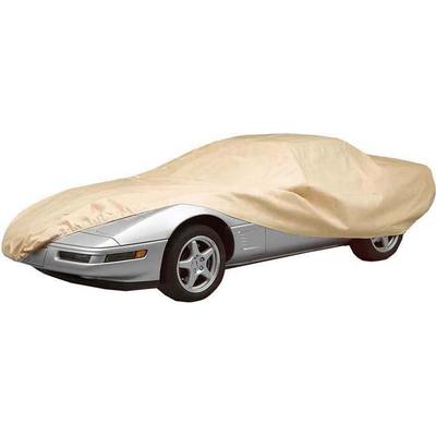 Covercraft Car Cover Polycotton Blend Tan Indoor Flannel Series, 90-day limited warranty C12157TF