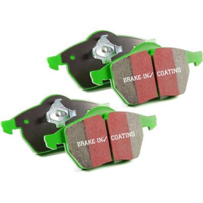 EBC Brake Pad Set Greenstuff Elite 6000 Aramid Fiber Truck and SUV, Front, DP62014