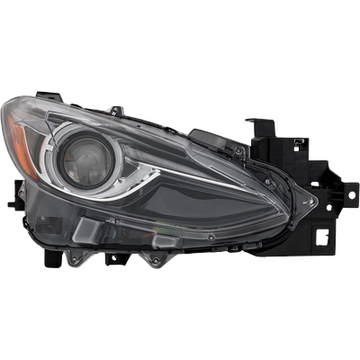 Replacement Headlight OE Replacement, Passenger Side, 1-year unlimited-mileage warranty REPMZ100107