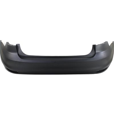 Replacement Bumper Cover Primed, Rear, 1-year unlimited-mileage warranty REPV760130P