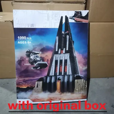 Mit Originalverpackung 1090 Stück Space Wars TIE Fighter kompatibel 11425 75251 Bausteinsteine Weihnachts- und Geburtstagsgeschenke Image