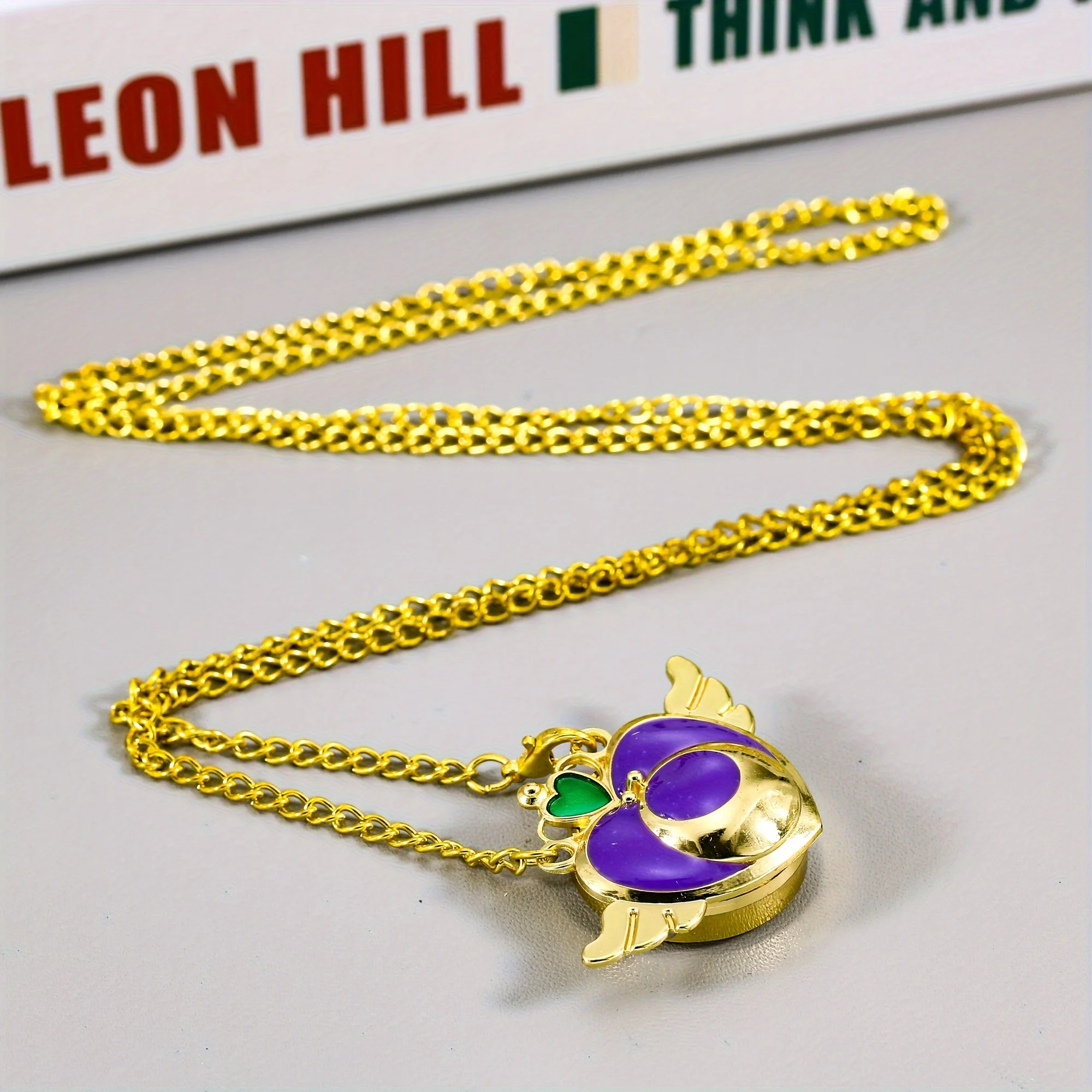 Orologio da collana d'amore, orologio da appendere, ciondolo carino, regalo creativo, coppia, ciondolo chiave, collana, orologio da tasca