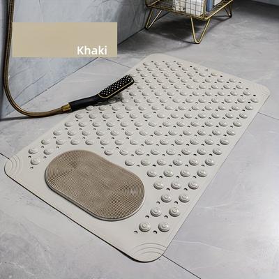 TEMU 5 Colors From, Bathroom Massage Anti-slip Mat, Hotel Bathroom Anti-fall Foot Mat, Toilet Floor Mat, Shower Bathroom Mat, Home Massage Mat Image