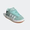 Sneaker ADIDAS ORIGINALS "CAMPUS 00S", Kinder, Gr. 32, grün (semi flash aqua, cloud weiß, gum 2), Leder, Synthetik, sportlich, Schuhe Sneaker