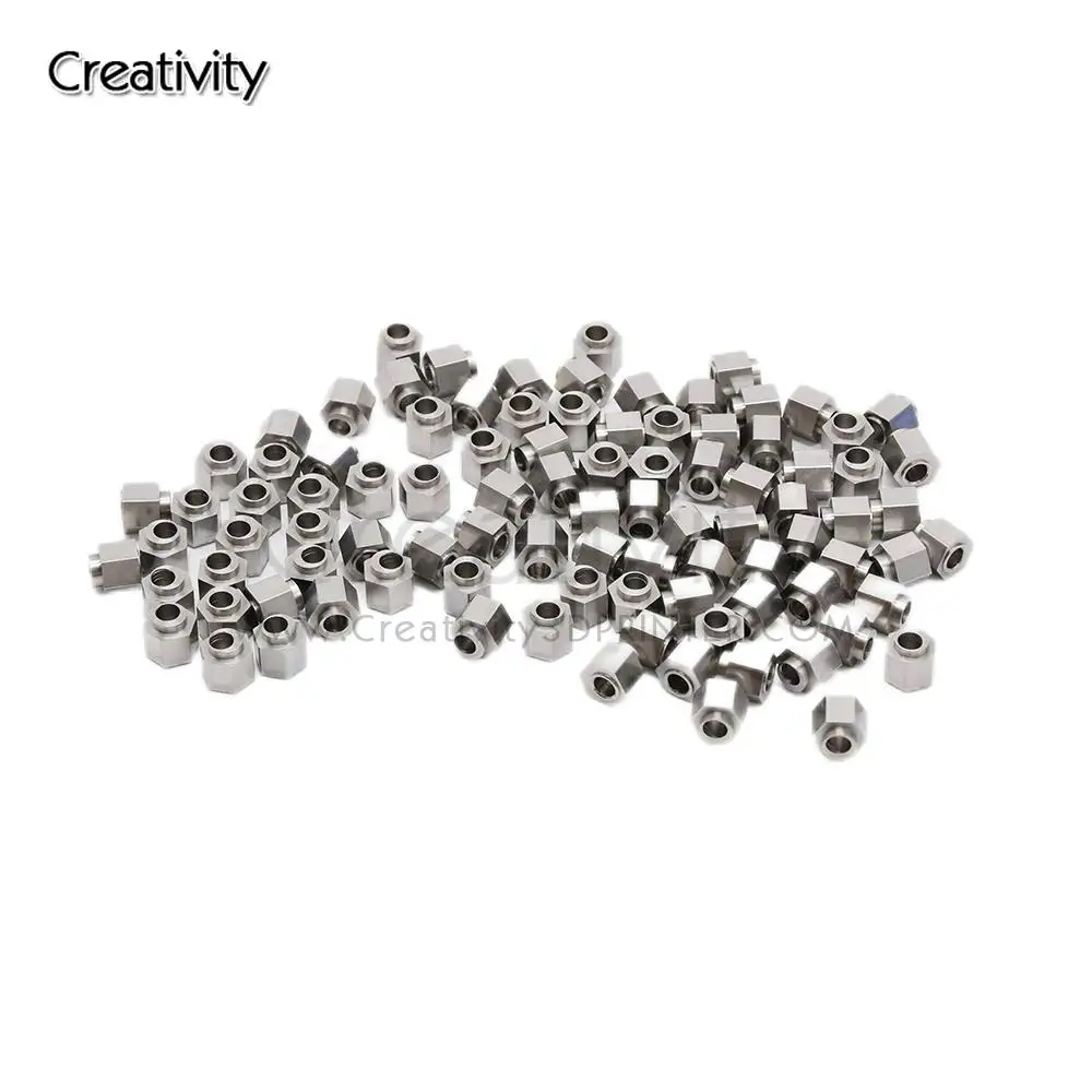 10/20/100pcs 3D-Drucker Exzenter Distanz stück V Rad Exzenter säule Isolation schraube Mutter V Schlitz Edelstahl Bohrung 5mm Image