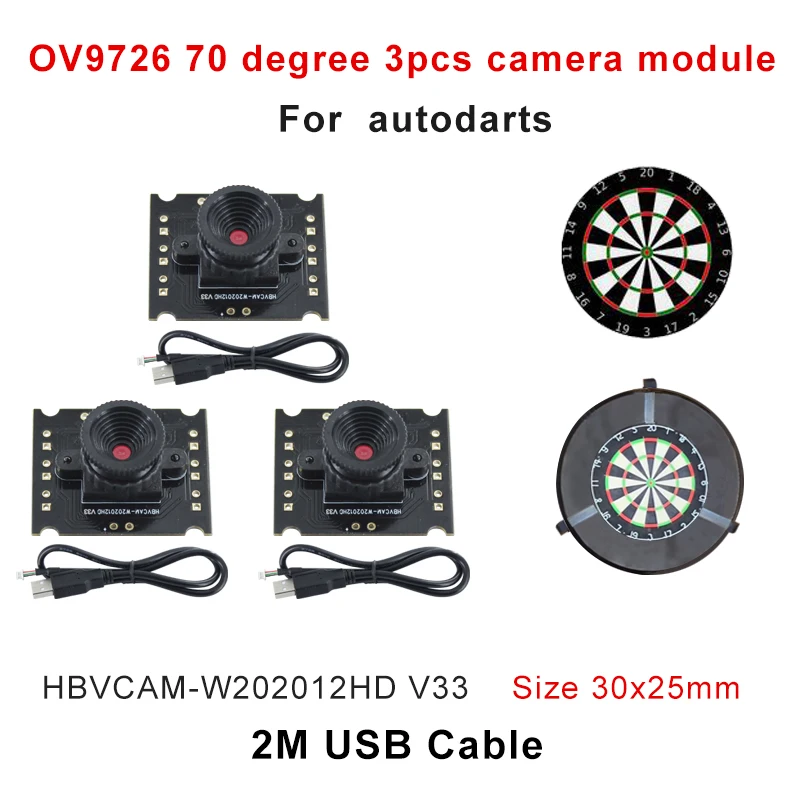 HBVCAM ov9726 70-Grad-Kameramodul für Autodarts-Score-System Image