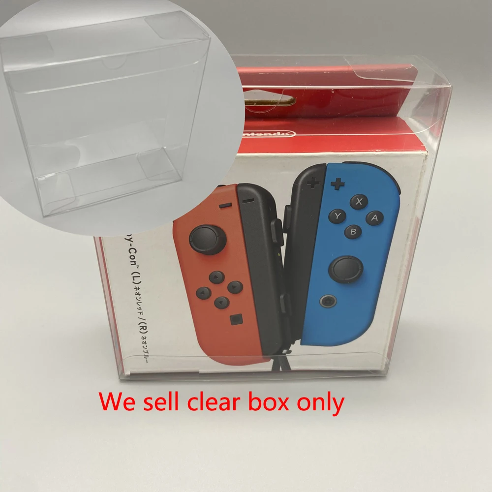 Klare transparente Box für SWITCH NS Joycon Game Controller Display-Aufbewahrung PET-Box Image