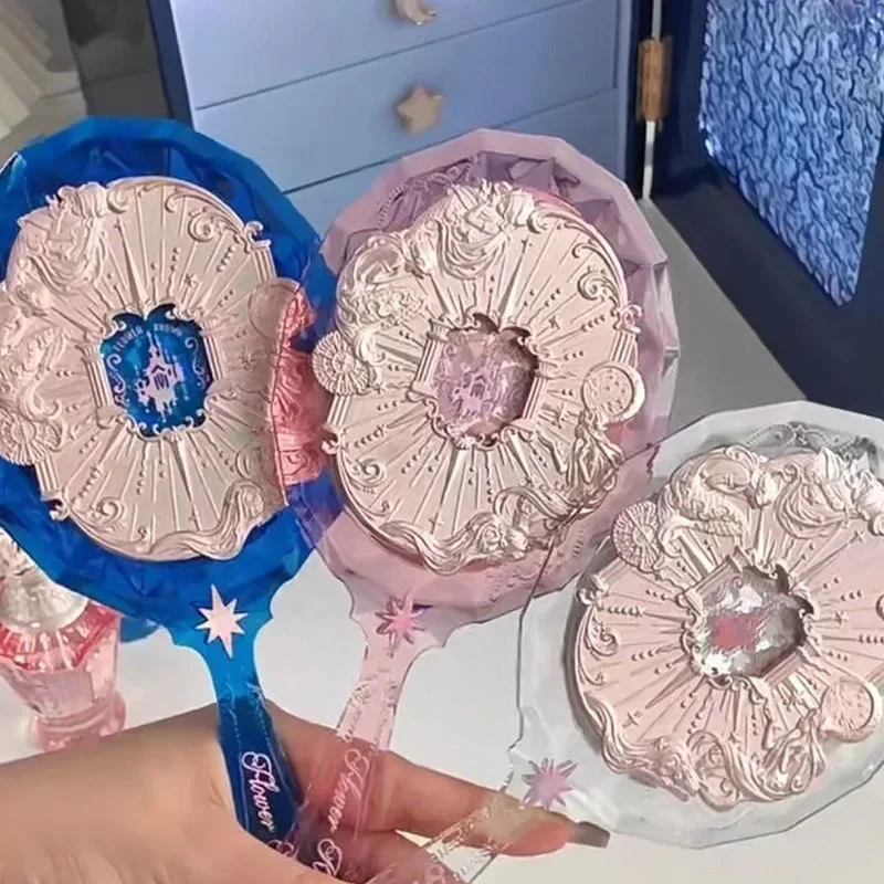 Flower Knows Mirror Moonlight Mermaid Collection Handspiegel Limited Weiß Blau Rosa Schokoladenfee Spiegel