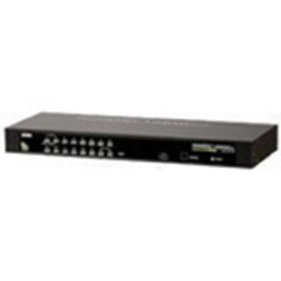 Aten Cs1316Kit Kvm Switch - 16 X 1 - 16 X Sphd-15 Keyboard/mouse/video - 1U - Rack-Mountable