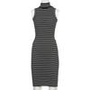 Michael Michael Kors Damen Kleid, Gr. 32, schwarz, Elasthan, Synthetik, Viskose