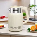 Bollitore elettrico intelligente a temperatura costante Bollitore elettrico portatile da 1,8 litri per uso domestico in acciaio inossidabile da 1500 W
