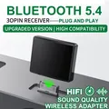 Ricevitore audio Bluetooth 5.4 a 30 PIN Adattatore musicale wireless stereo A2DP per iPhone iPod Adattatore audio wireless con docking a 30 pin