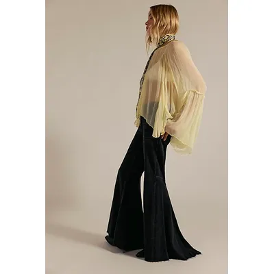 We The Free Live Wire Flare Jeans at Free People in Flash, Size: 24
