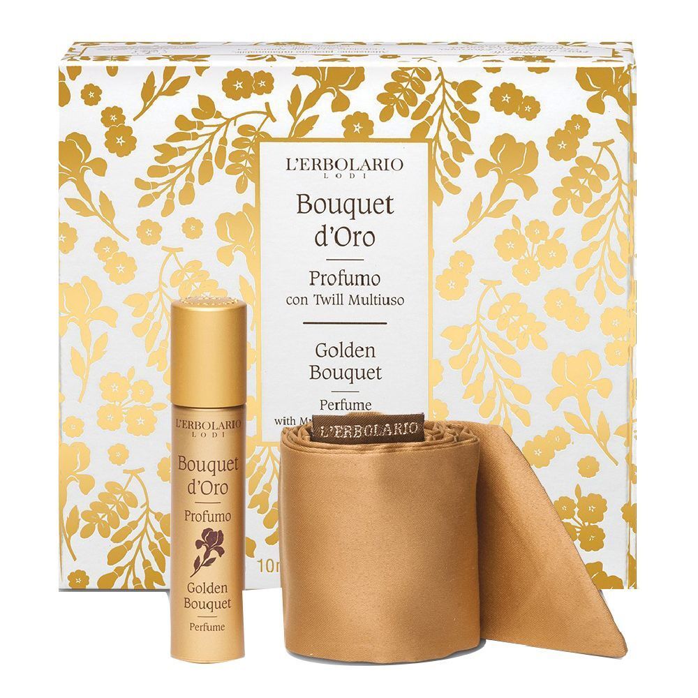 L`Erbolario Profumo con Twill Multiuso Bouquet d'Oro 10 ml