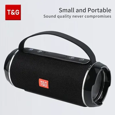 Bluetooth-Lautsprecher TG116c TWS Wireless Leistungsstarke Box Tragbare Outdoor-Lautsprecher Wasserdichter Subwoofer 3D-Stereo-Sound Freisprechanruf Image