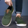 Unisex-Schuhe mit breiter Zehenpartie, breite lässige Barfußschuhe für Herren, minimalistische flache Herrenschuhe, große Größe 47, 48, breite gestrickte Herren-Sneaker
