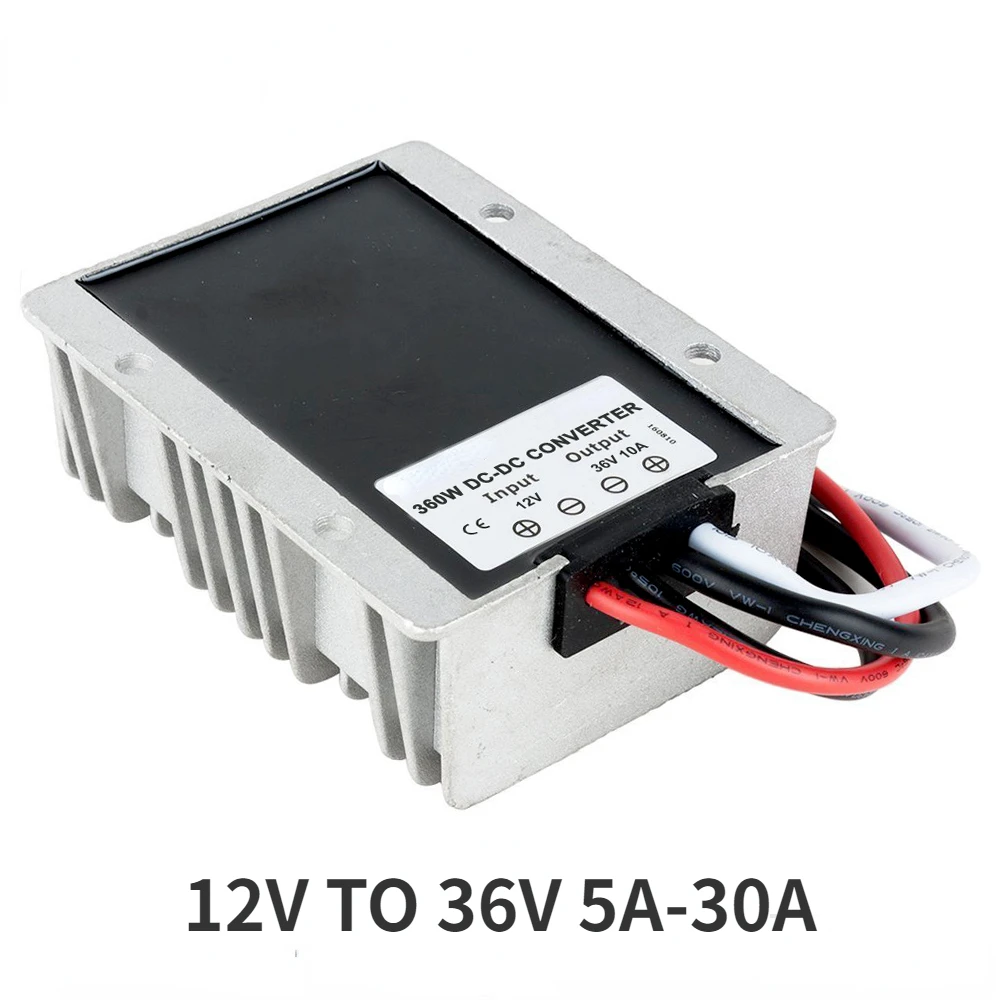 DC DC-Wandler 12V-36V wasserdichte Leistung 12V Schritt bis 36V 10a 360W Versorgungs-Boost-Modul Image