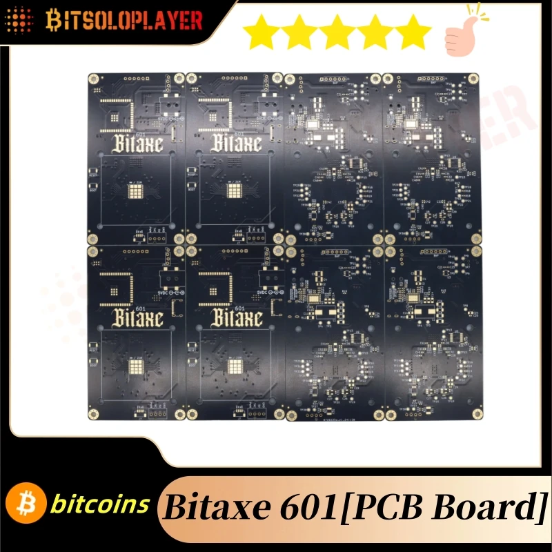 Vergoldete Leiterplatte für BTC Miner Bitaxe Gamma 601 Image