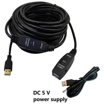 30M USB Extention Kabel 25M DC 5V Netzteil Repeater Kabel Daten Sync Kabel Für Smart Tv box Laptop