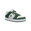 Sneaker DC SHOES "Manteca Se", Gr. 10,5(44), weiß, grau, grün, 53.02% Leder, 46.98% Synthetikmaterial, Schuhe