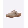 Clog CASUAL LOOKS, Damen, Gr. 38, beige, Glattleder, Schuhe